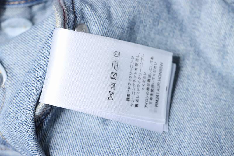 LOUIS VUITTON Allover Print Denim Short Sleeve T-Shirt