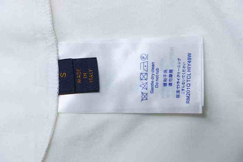 LOUIS VUITTON Allover Print Monogram Embroidery Logo Short Sleeve T-Shirt Style 1