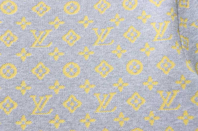 LOUIS VUITTON Allover Print Monogram Jacquard Monogram Short Sleeve T-Shirt