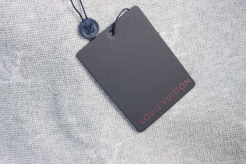 LOUIS VUITTON Allover Print Monogram Logo Short Sleeve T-Shirt