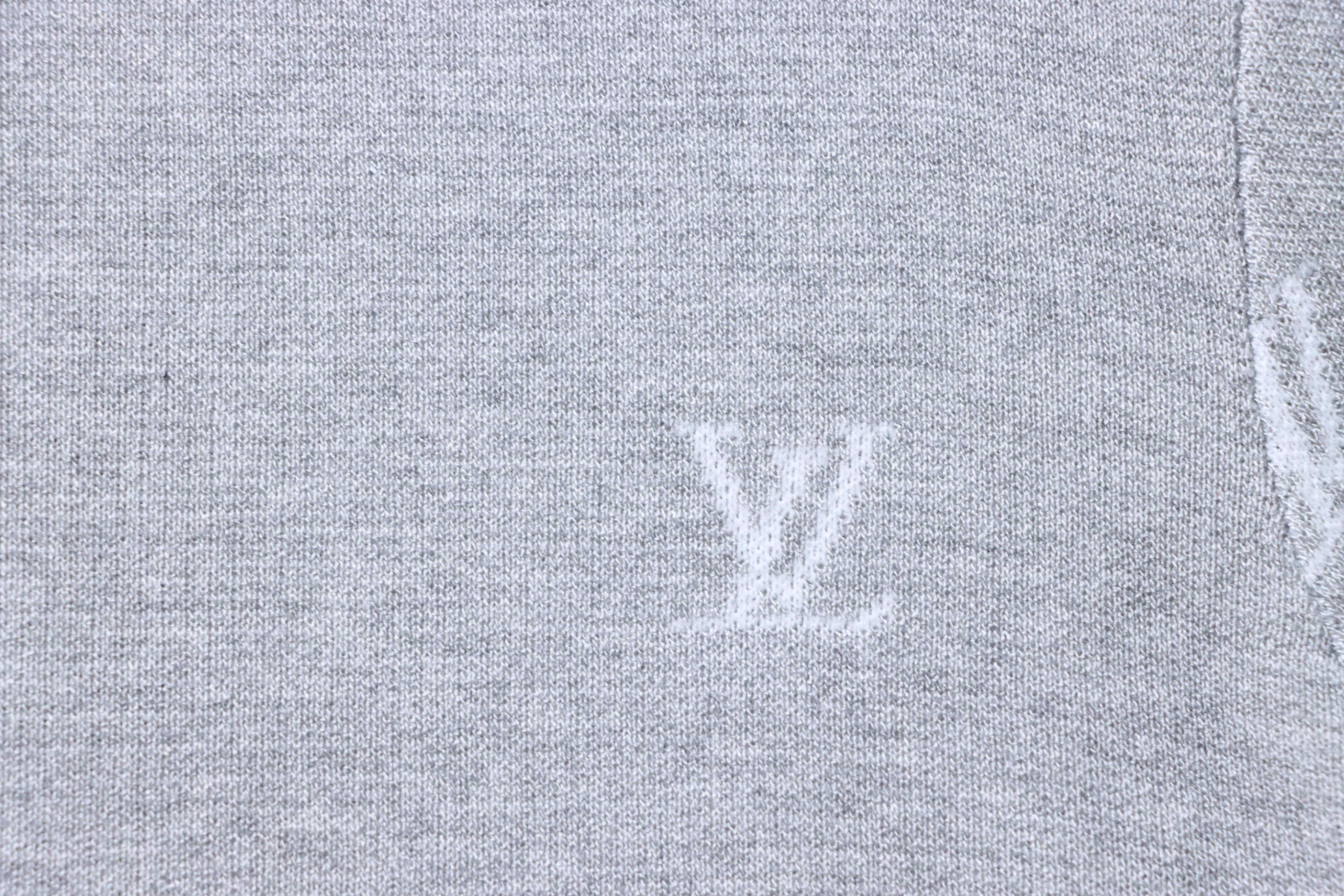 LOUIS VUITTON Allover Print Monogram Logo Short Sleeve T-Shirt