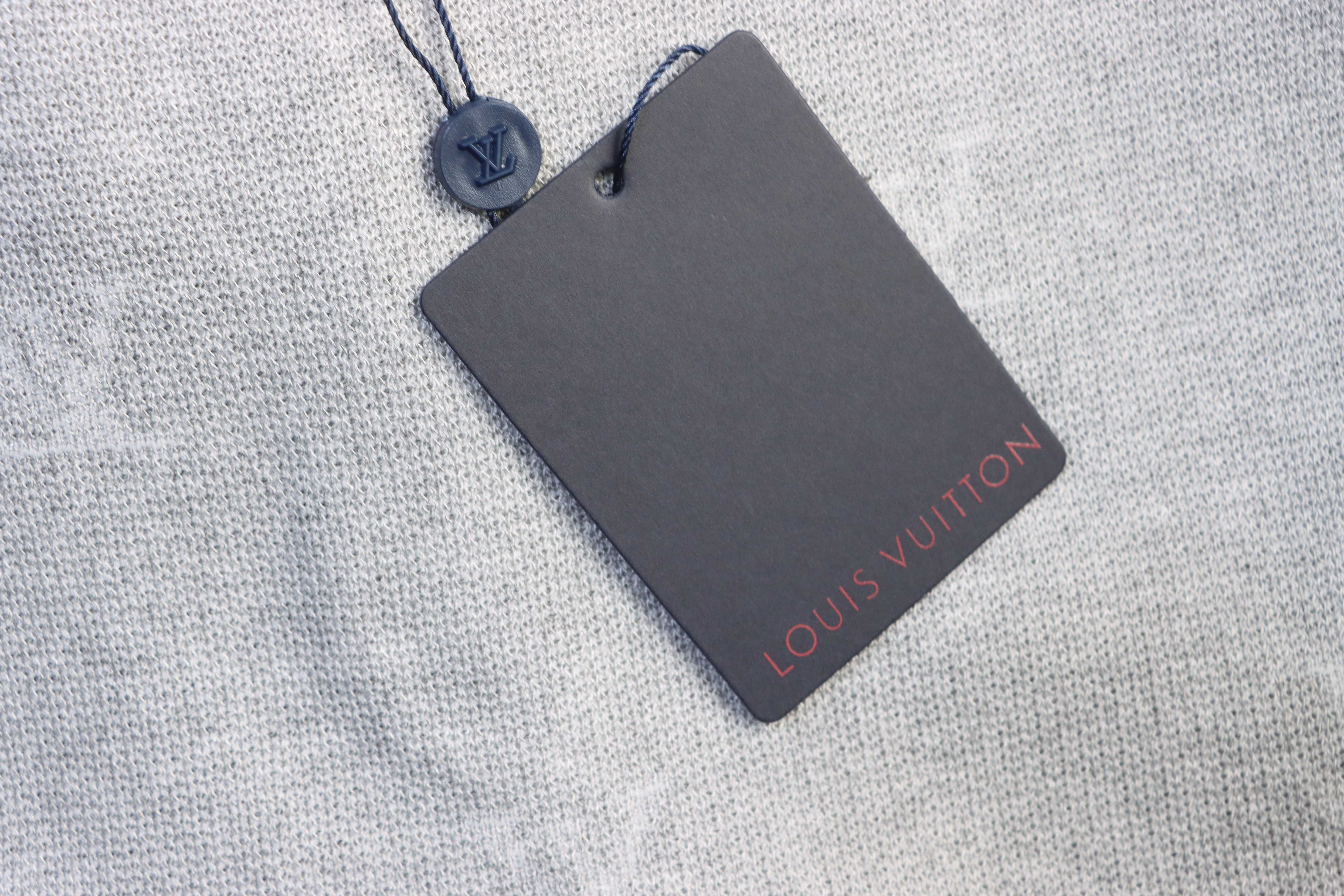 LOUIS VUITTON Allover Print Monogram Logo Short Sleeve T-Shirt