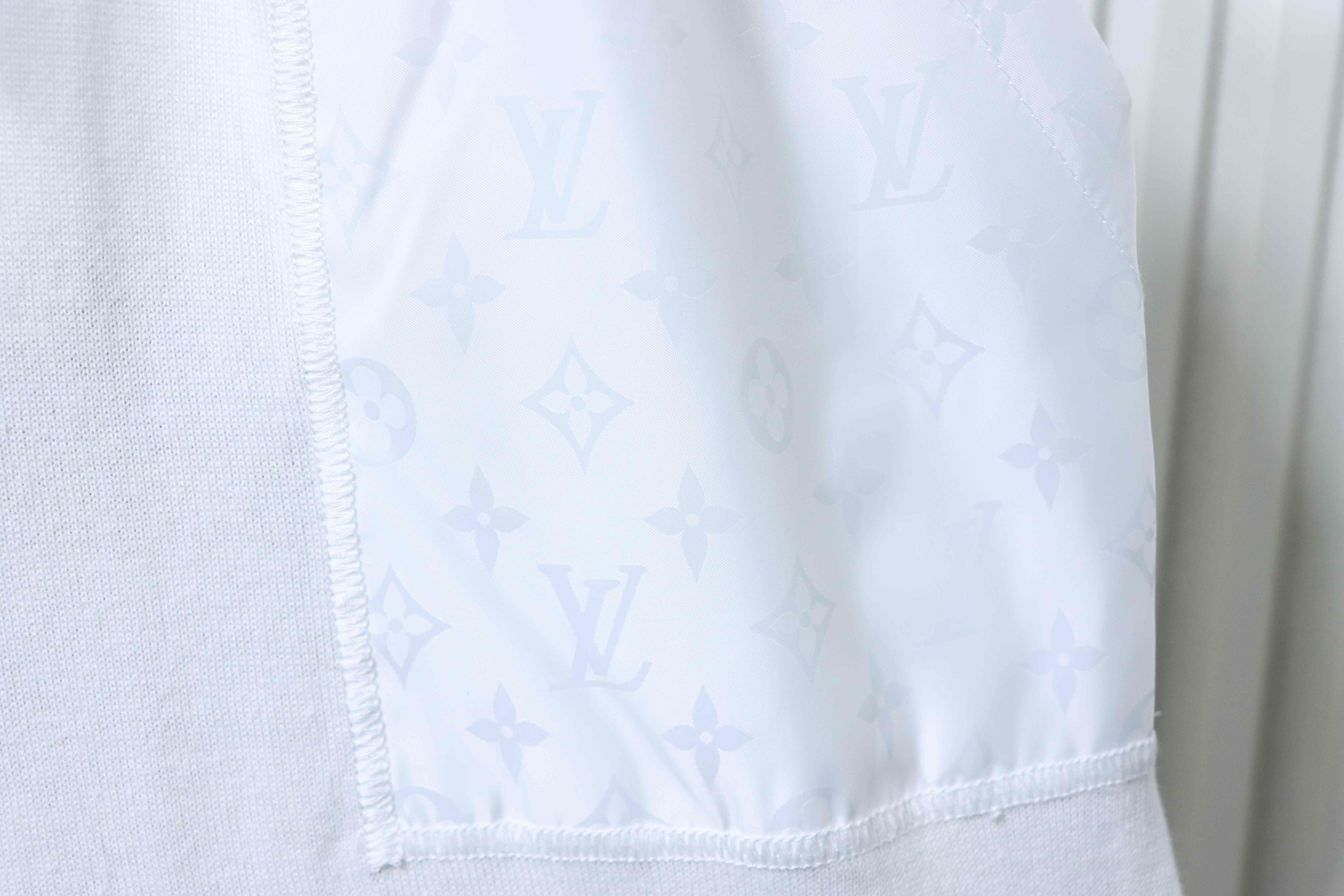 LOUIS VUITTON Allover Print Monogram Logo Shorts
