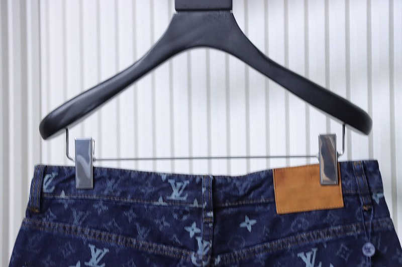 LOUIS VUITTON Allover Print Monogram Shorts