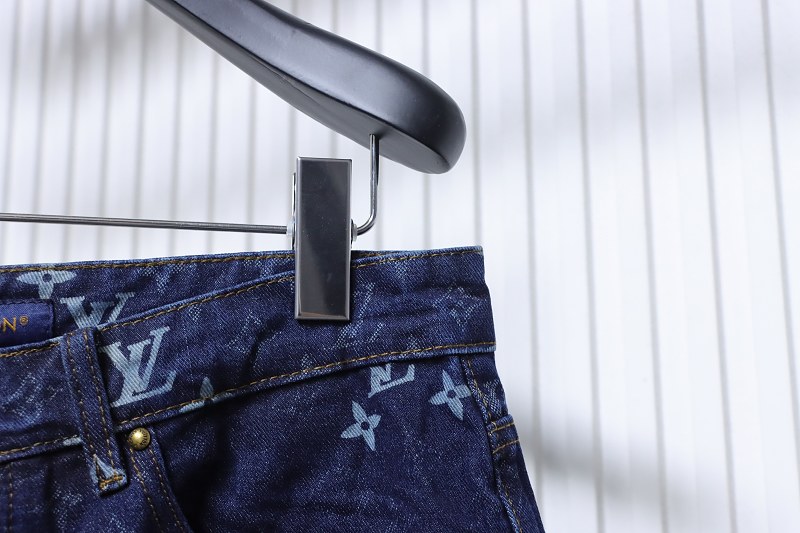 LOUIS VUITTON Allover Print Monogram Shorts