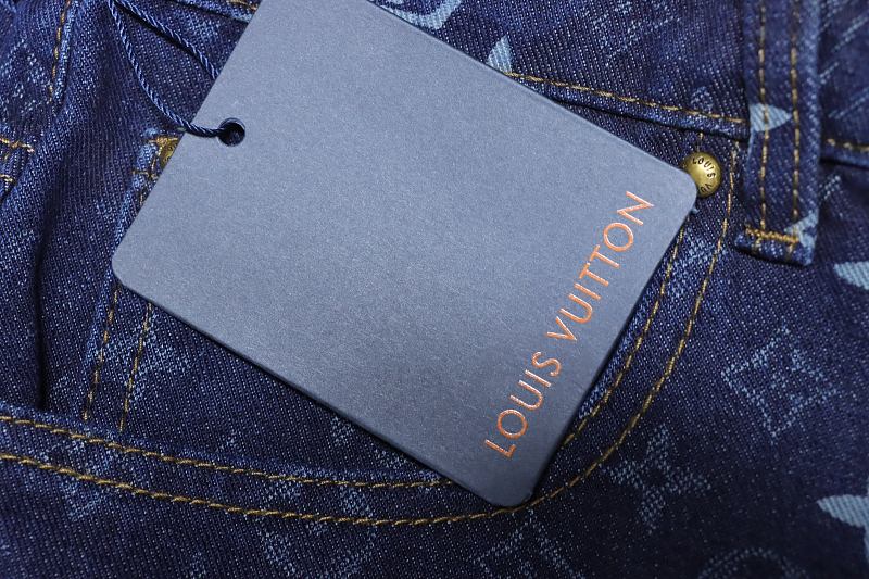 LOUIS VUITTON Allover Print Monogram Shorts