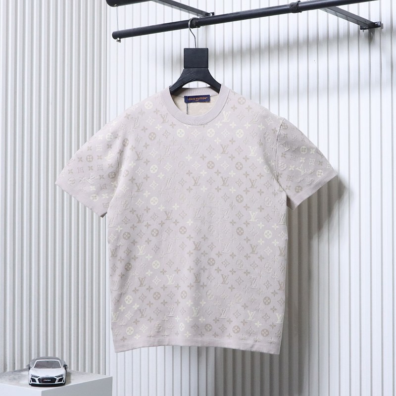LOUIS VUITTON Allover Print Short Sleeve T-Shirt