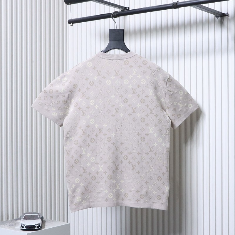 LOUIS VUITTON Allover Print Short Sleeve T-Shirt