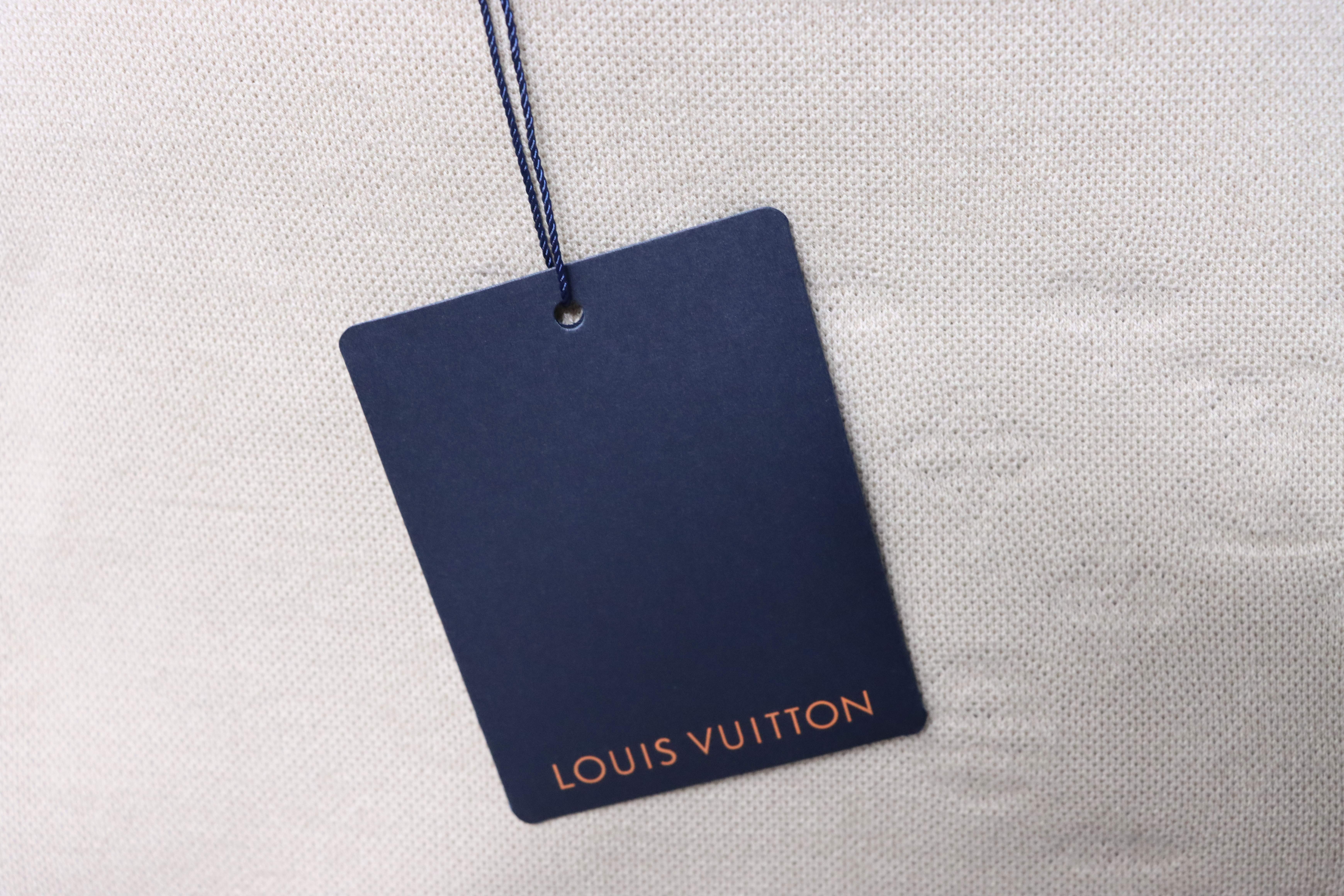LOUIS VUITTON Allover Print Short Sleeve T-Shirt