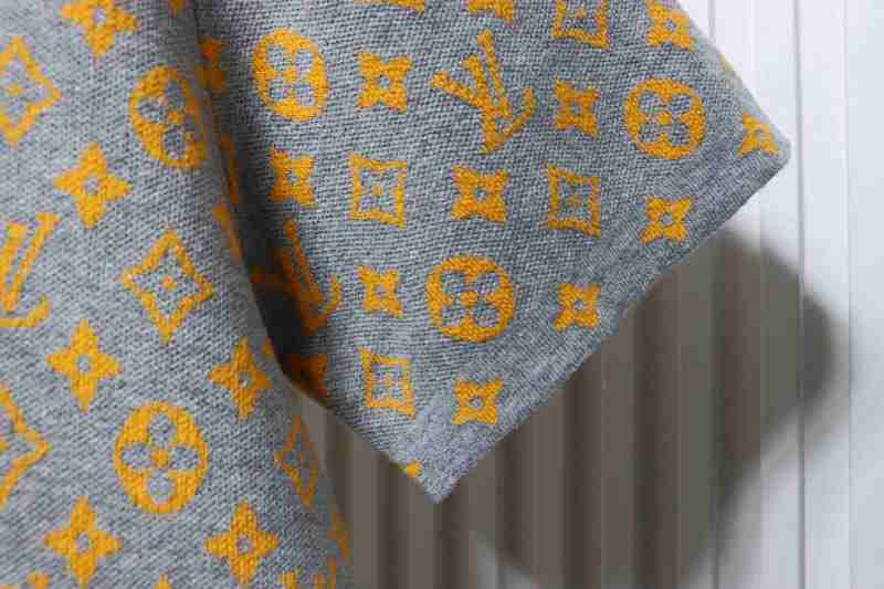 LOUIS VUITTON Allover Print Tonal Pattern Short Sleeve T-Shirt Style 1