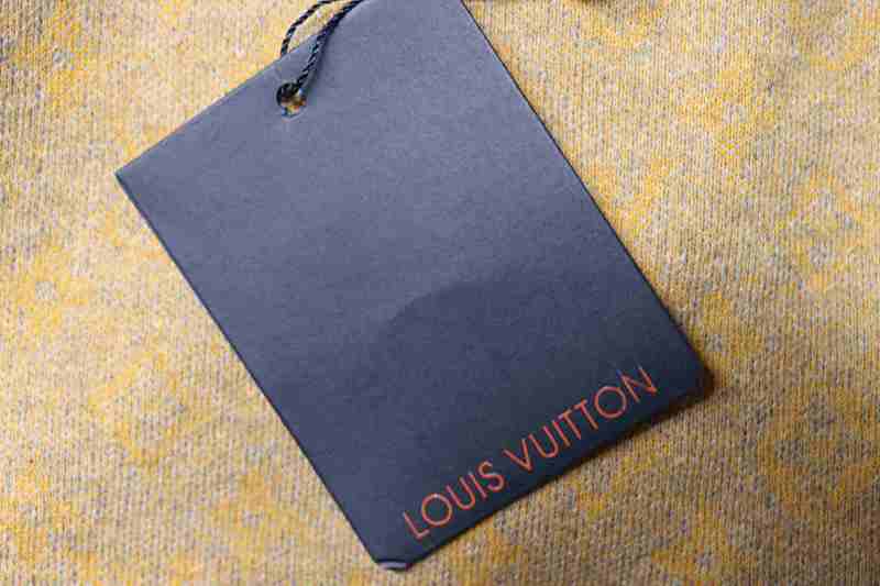 LOUIS VUITTON Allover Print Tonal Pattern Short Sleeve T-Shirt Style 1