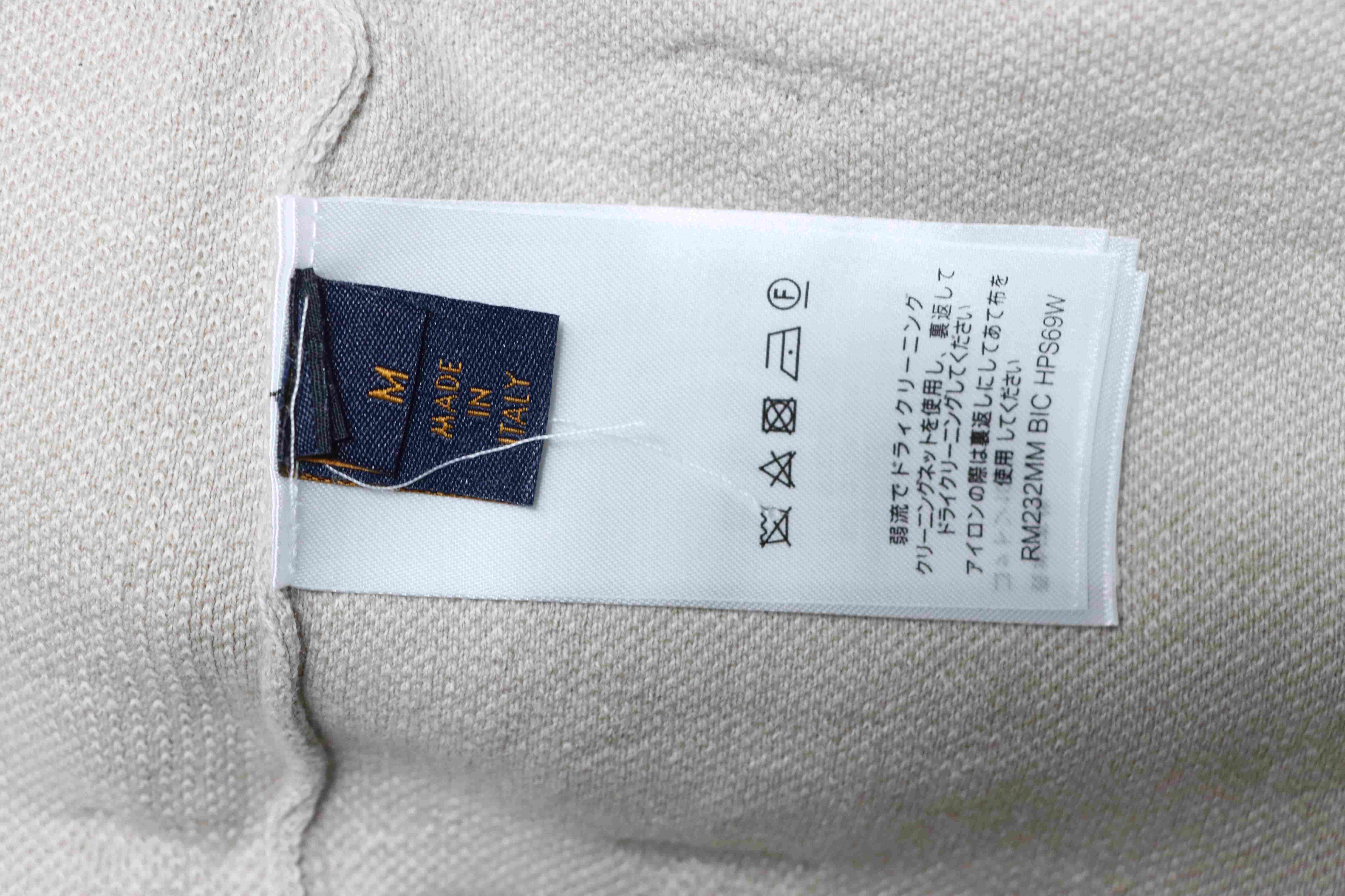 LOUIS VUITTON Allover Print Tonal Pattern Short Sleeve T-Shirt Style 2