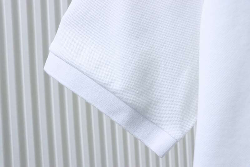 LOUIS VUITTON Black White Short Sleeve Polo Shirt