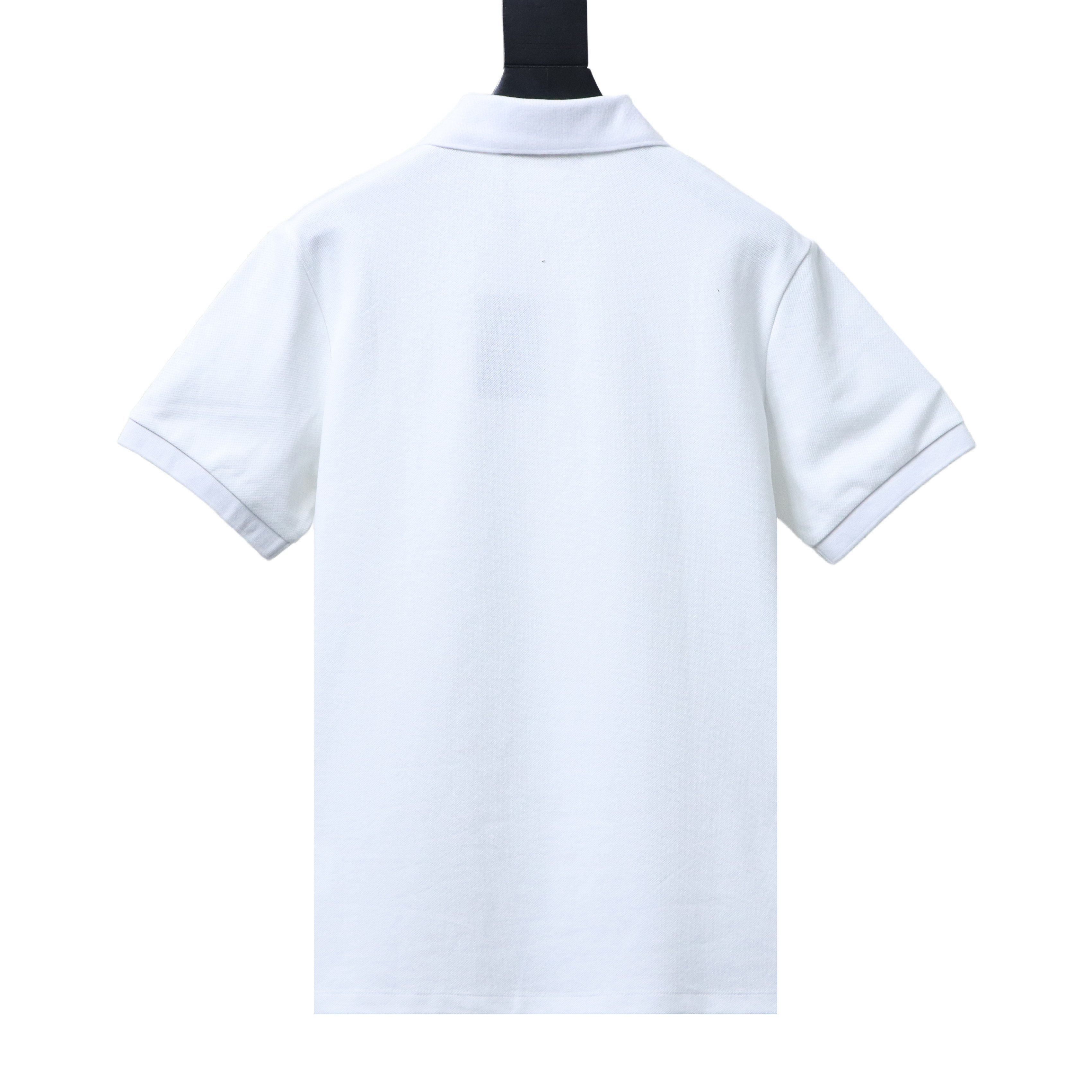 LOUIS VUITTON Black White Short Sleeve Polo Shirt
