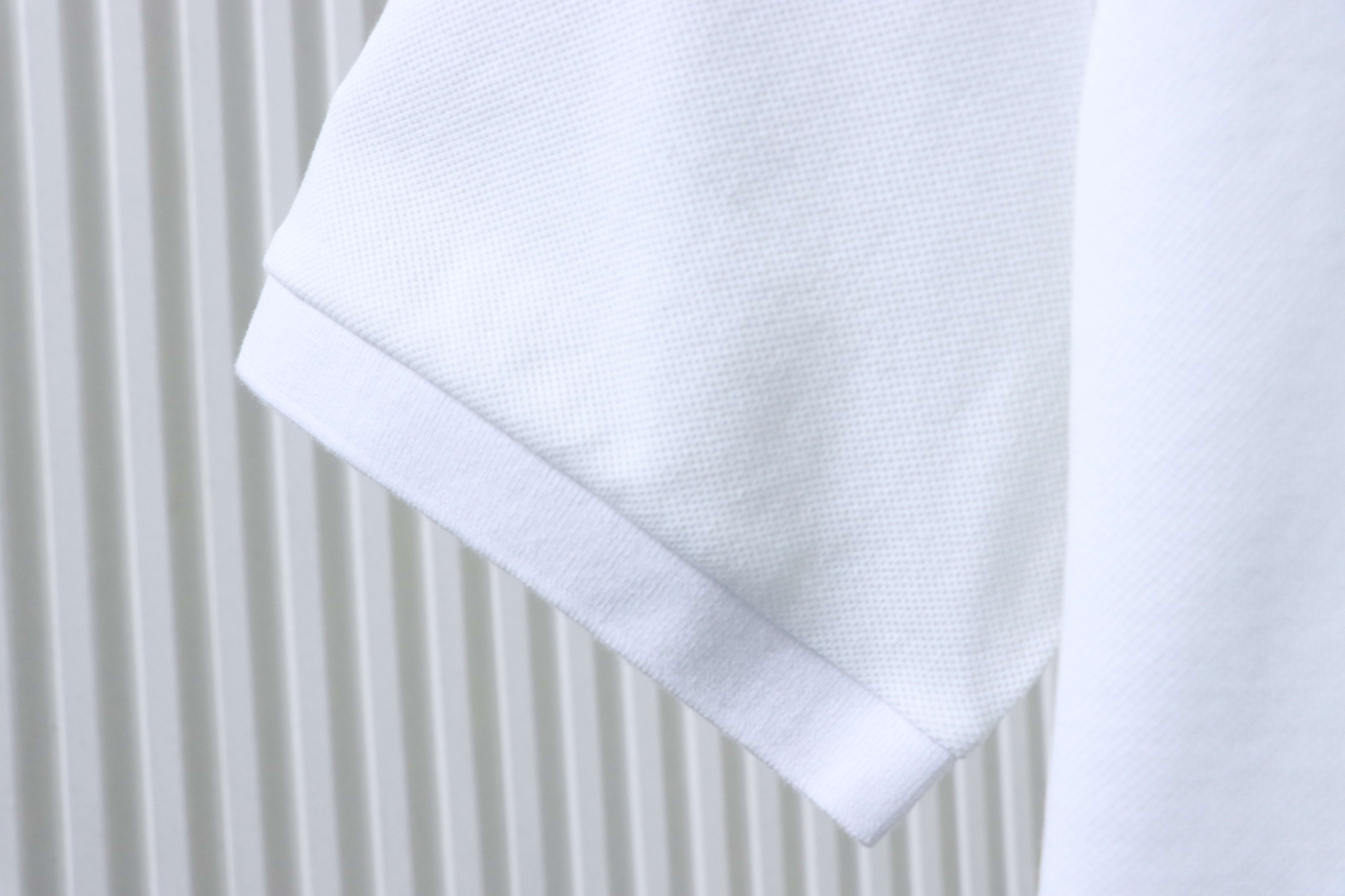 LOUIS VUITTON Black White Short Sleeve Polo Shirt