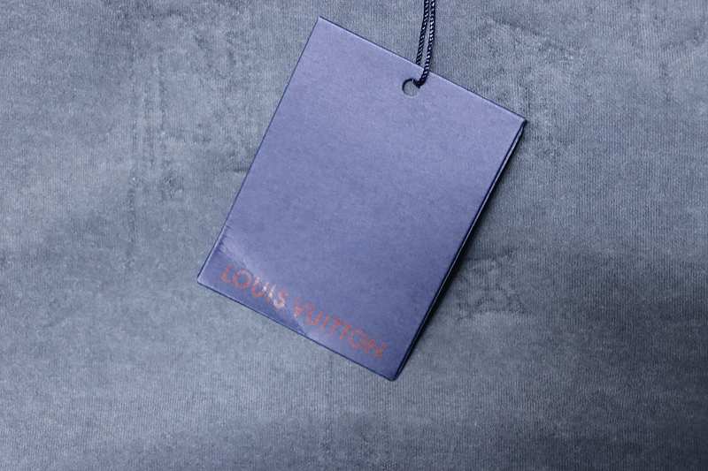 LOUIS VUITTON Burnout Monogram Burnout Washed Vintage Dark Gray Gray Short Sleeve T-Shirt