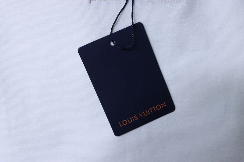 LOUIS VUITTON Checkerboard Cactus Print Black White Short Sleeve T-Shirt