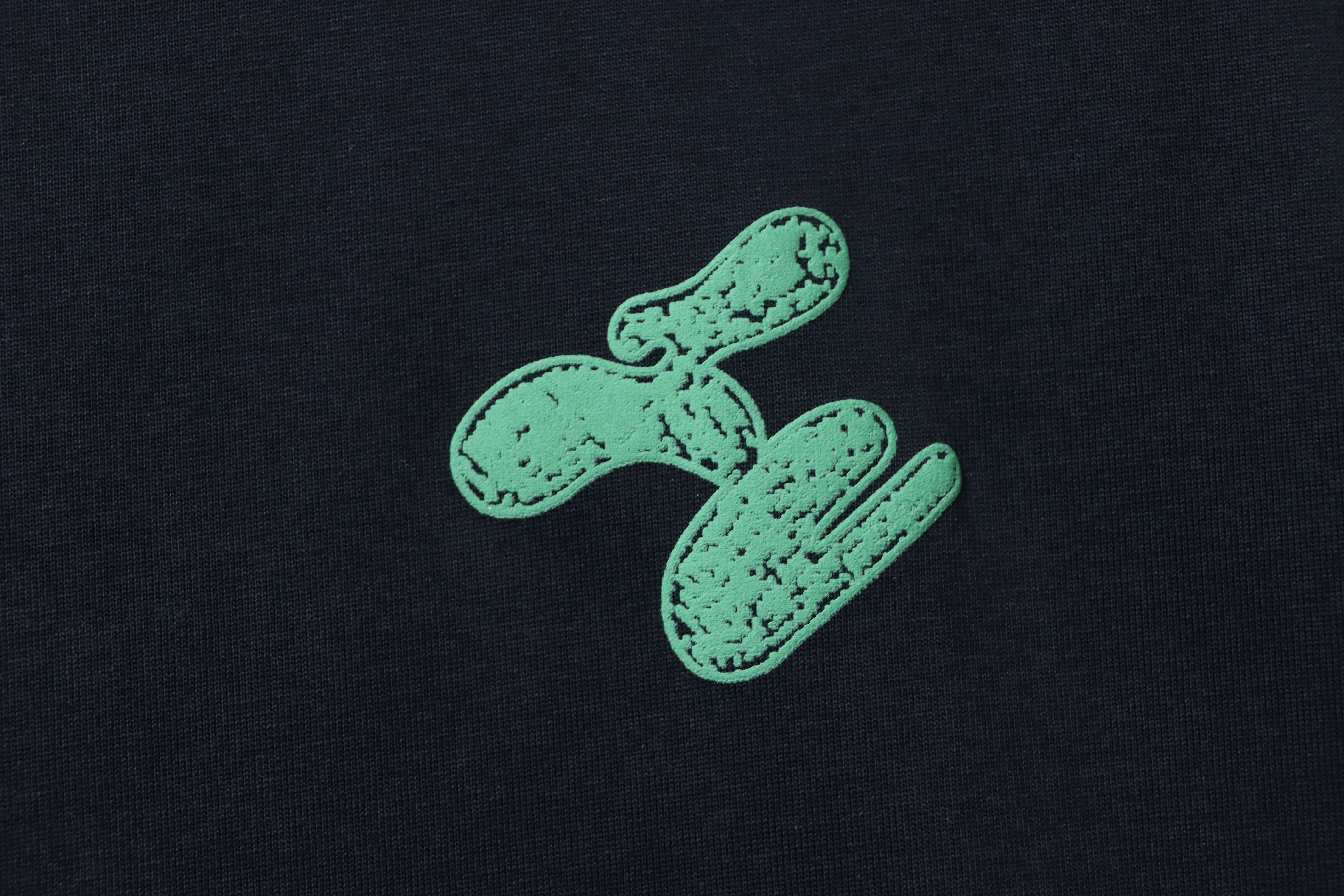 LOUIS VUITTON Checkerboard Cactus Print Short Sleeve T-Shirt Style 2