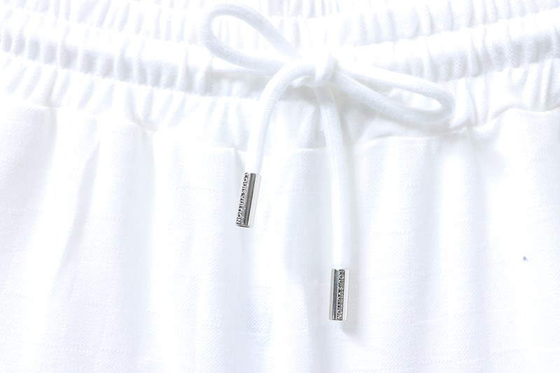 LOUIS VUITTON Checkerboard Embroidery Black Shorts