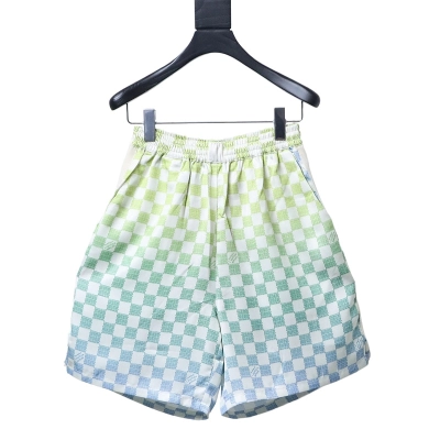 LOUIS VUITTON Checkerboard Gradient Shorts 01