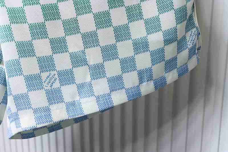 LOUIS VUITTON Checkerboard Gradient Shorts