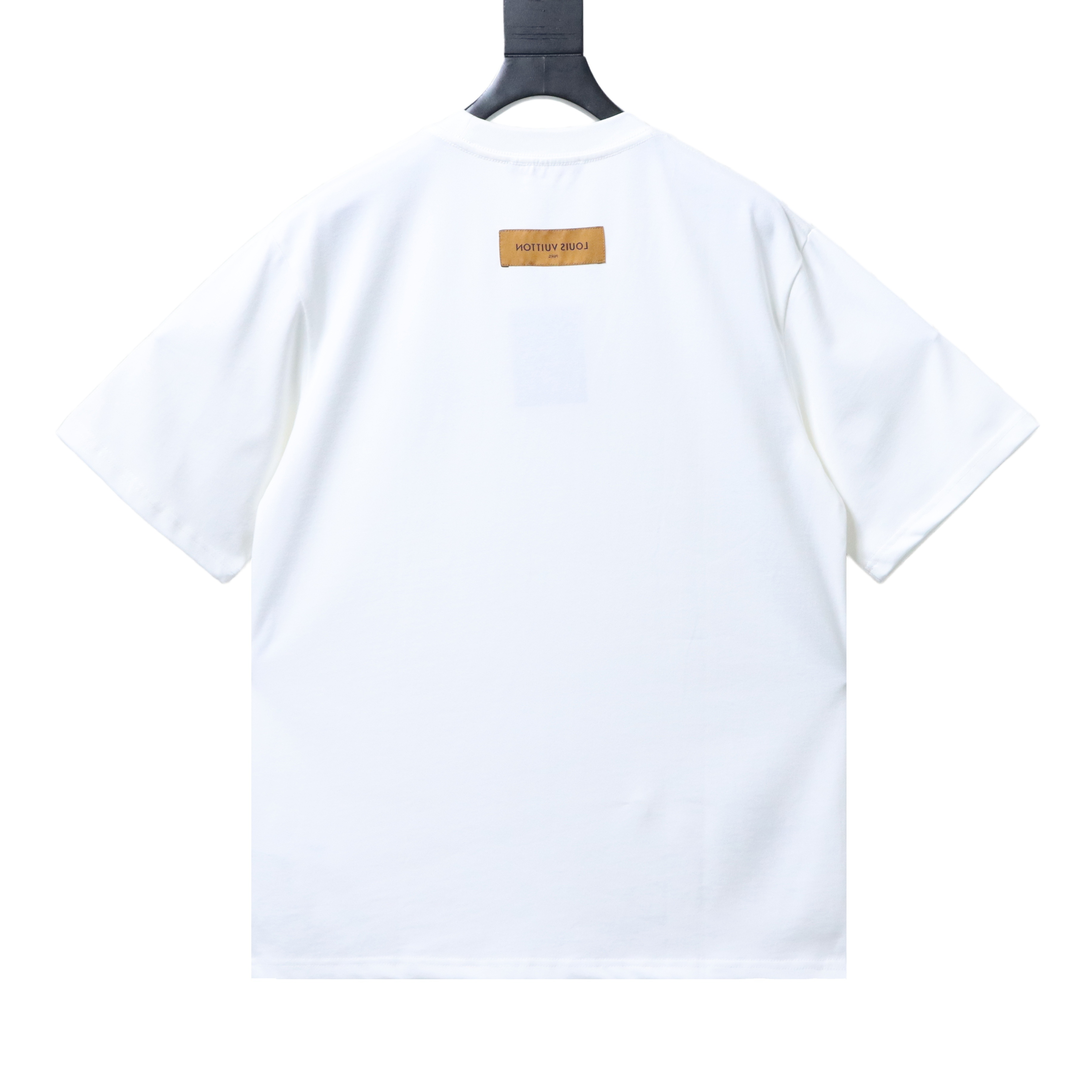 LOUIS VUITTON Clover Black White Short Sleeve T-Shirt Style 1