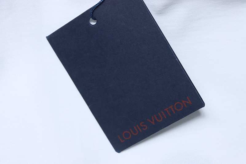 LOUIS VUITTON Clover Letter Embroidery Logo Short Sleeve T-Shirt Style 2