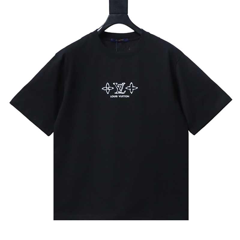 LOUIS VUITTON Clover Print Back Logo Short Sleeve T-Shirt