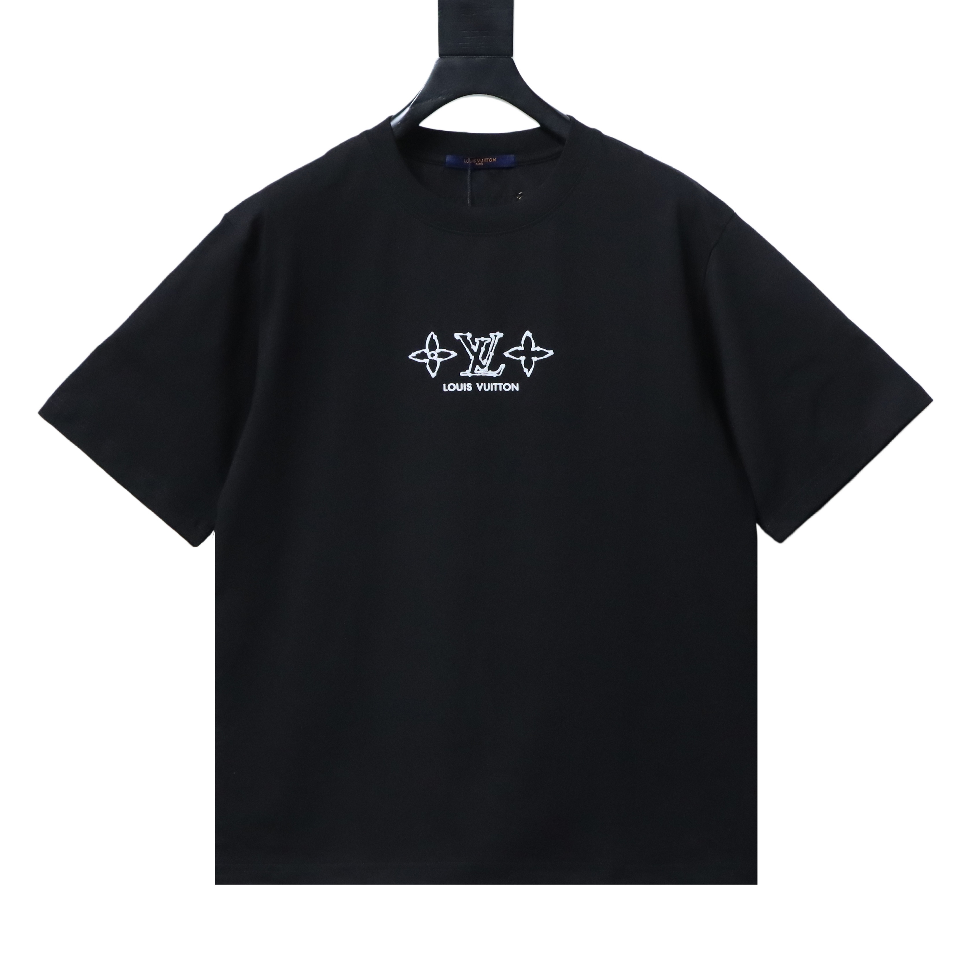 LOUIS VUITTON Clover Print Back Logo Short Sleeve T-Shirt