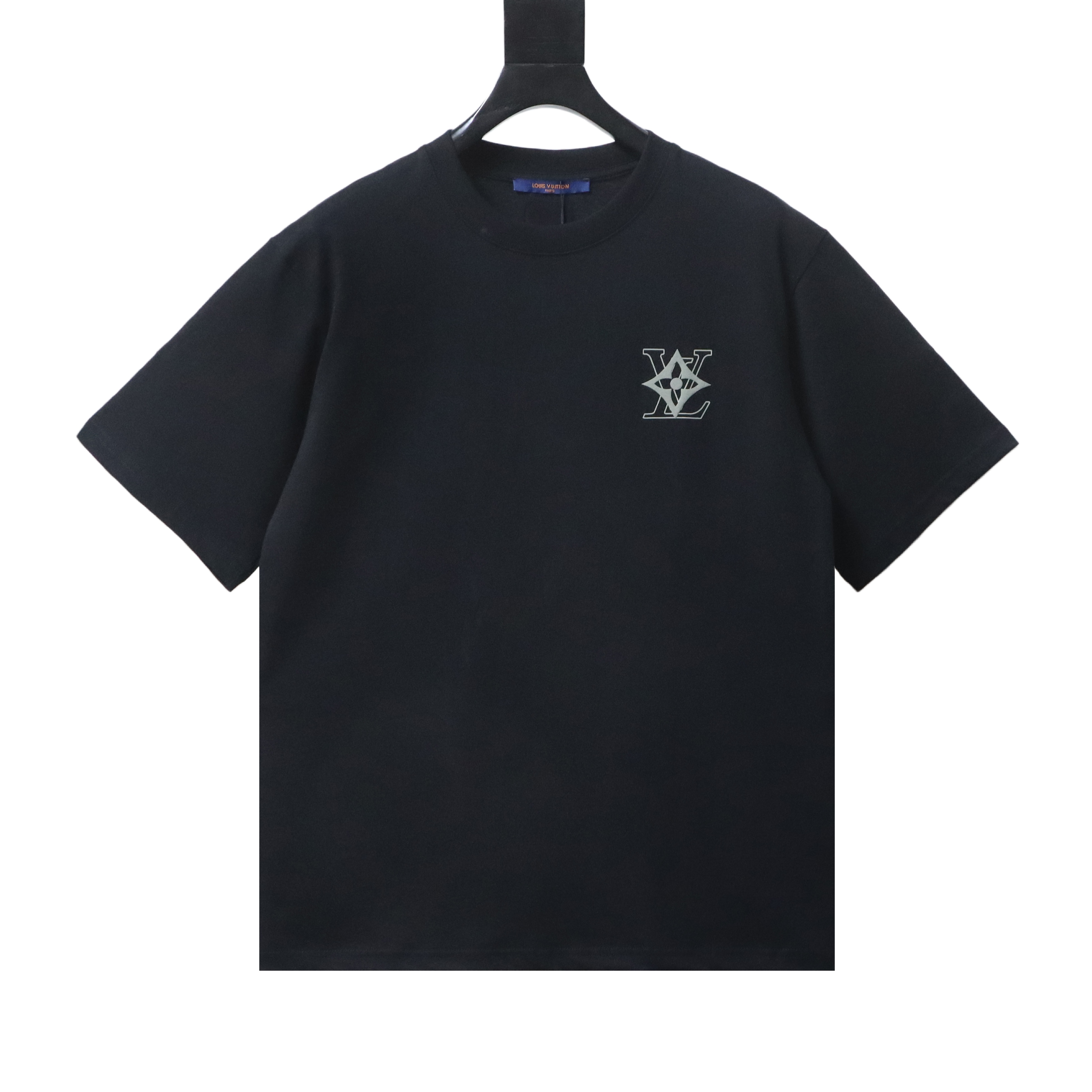 LOUIS VUITTON Clover Print Back Logo White Short Sleeve T-Shirt