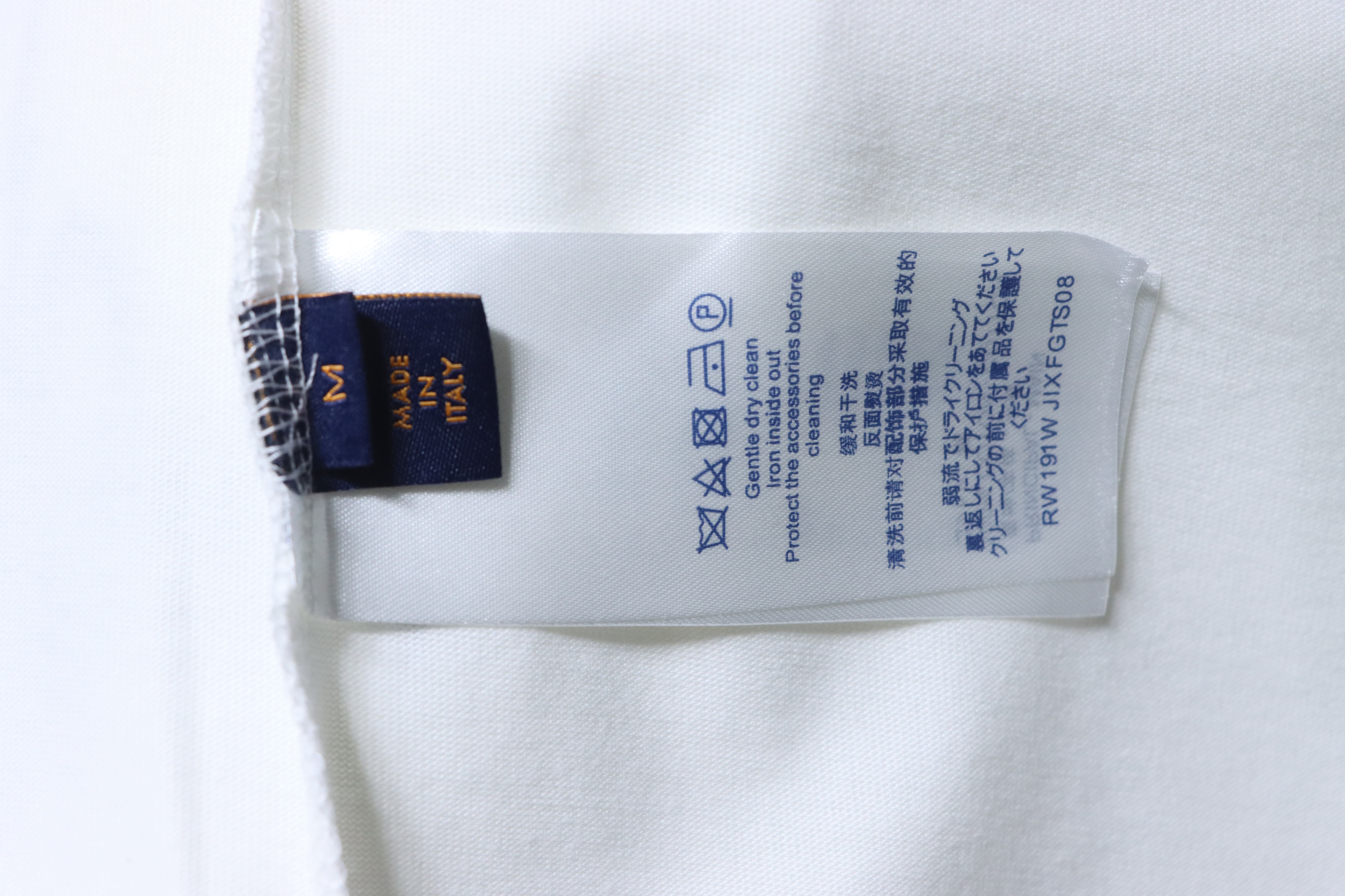 LOUIS VUITTON Clover Short Sleeve T-Shirt Style 4