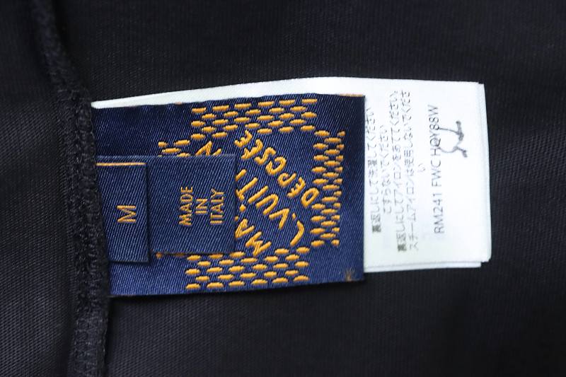 LOUIS VUITTON Collaboration Embroidery Short Sleeve T-Shirt