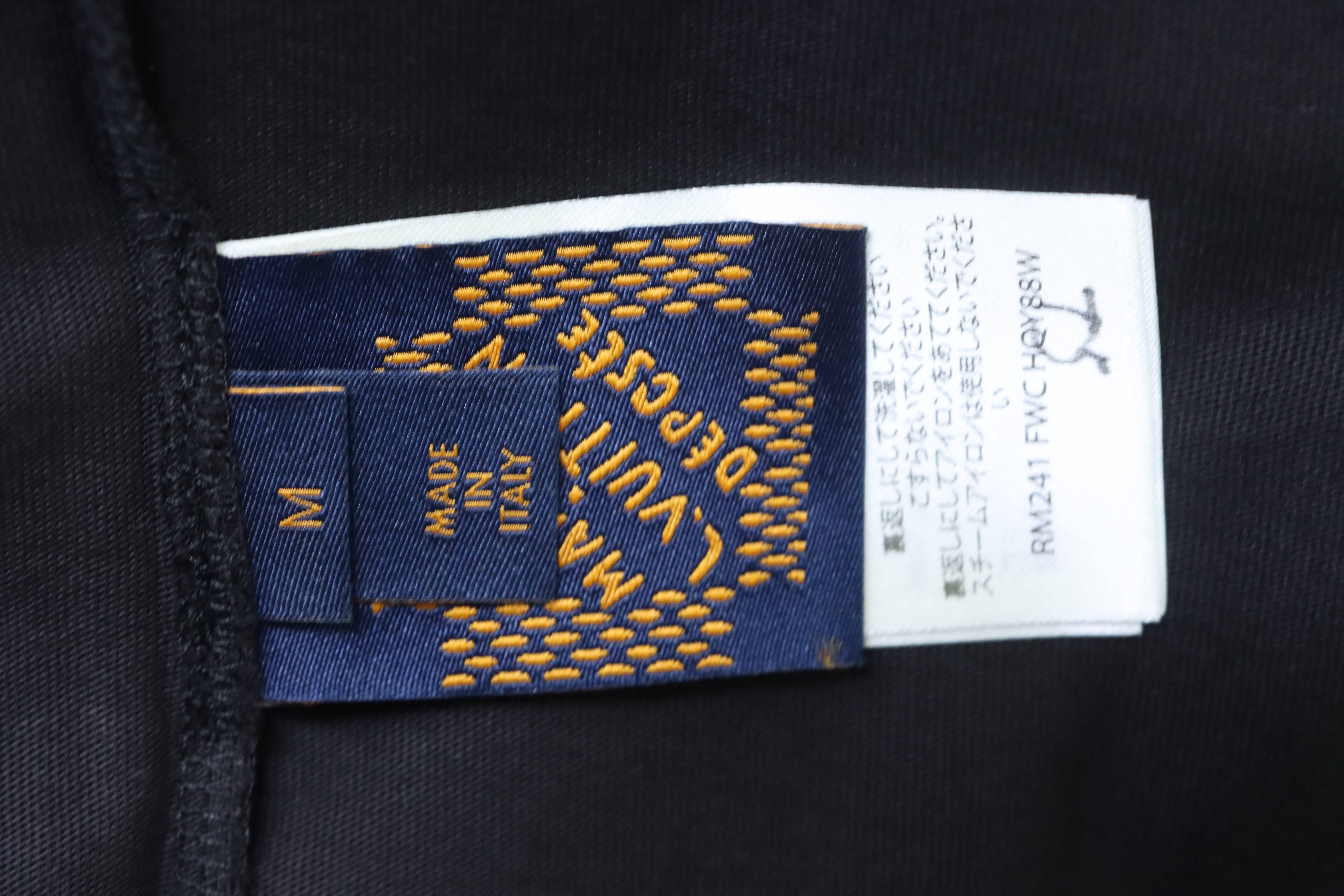LOUIS VUITTON Collaboration Embroidery Short Sleeve T-Shirt