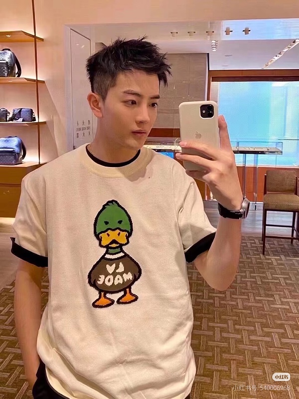 LOUIS VUITTON Collaboration Short Sleeve T-Shirt