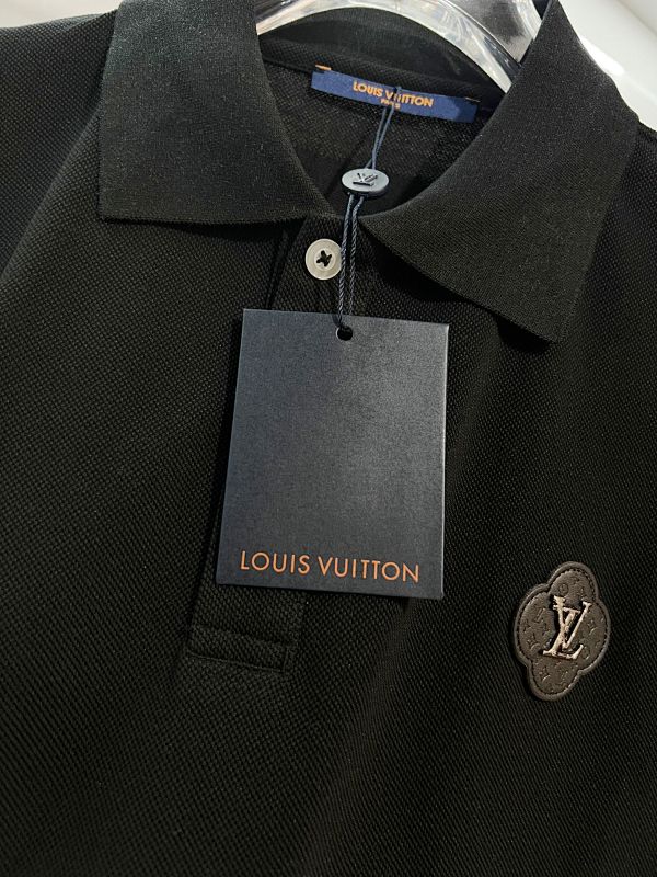 LOUIS VUITTON Collar Short Sleeve Polo Shirt