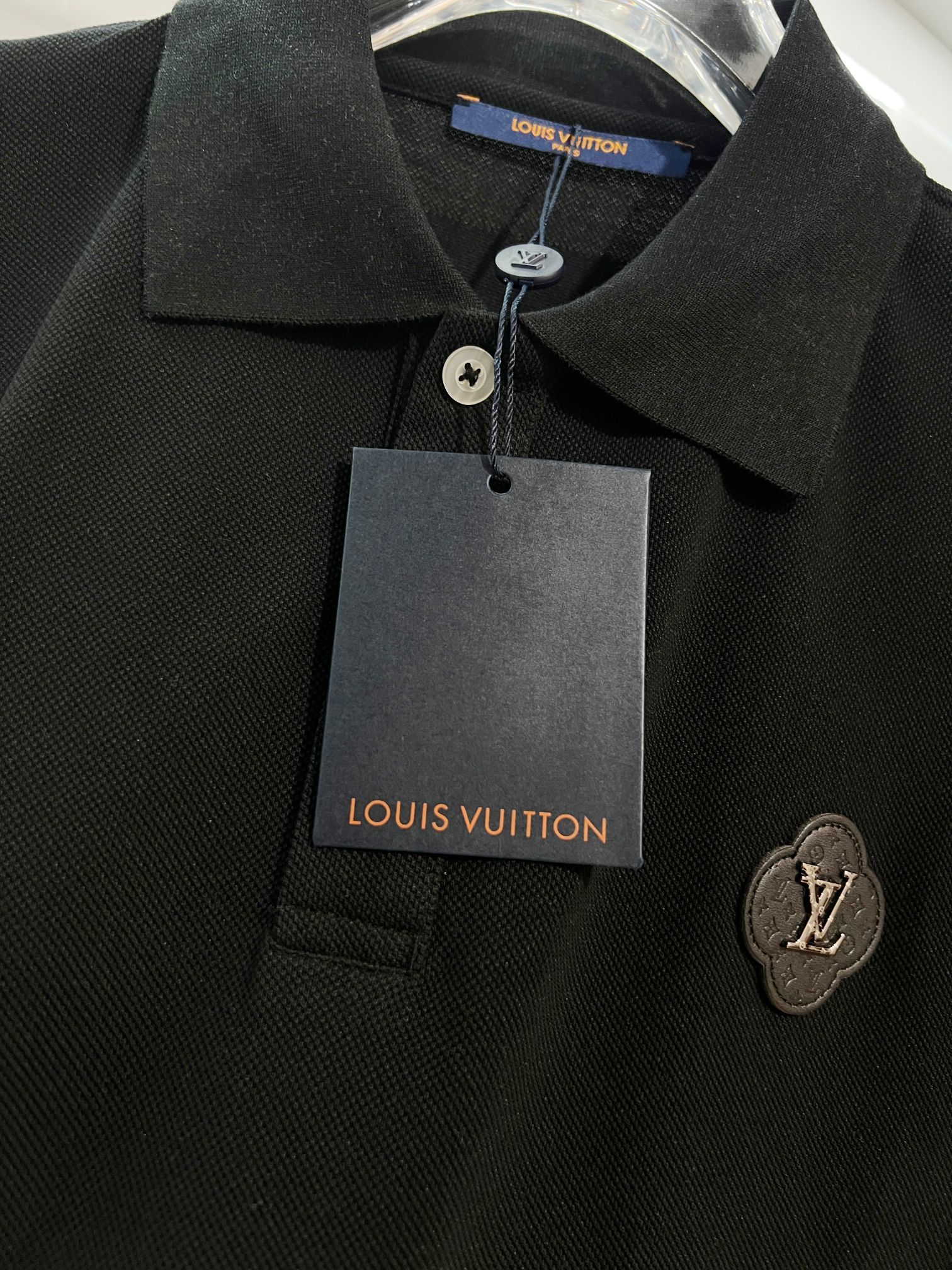 LOUIS VUITTON Collar Short Sleeve Polo Shirt