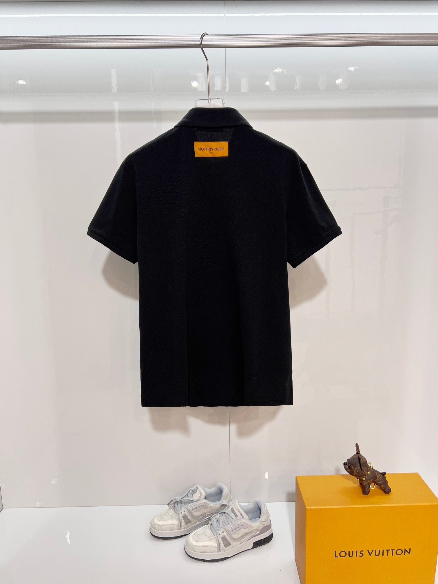 LOUIS VUITTON Collar Short Sleeve Polo Shirt