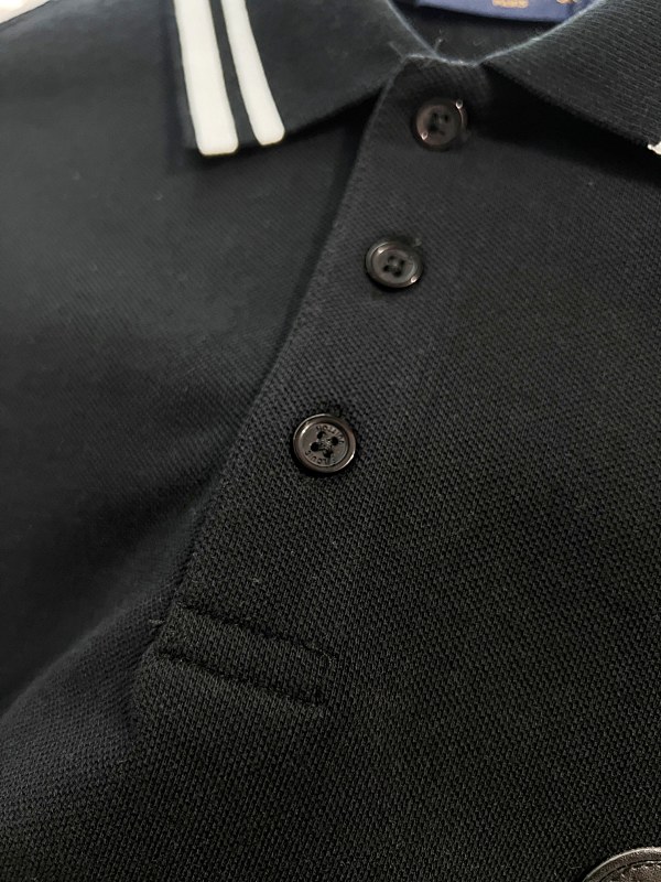 LOUIS VUITTON Collar Short Sleeve Polo Shirt Style 1