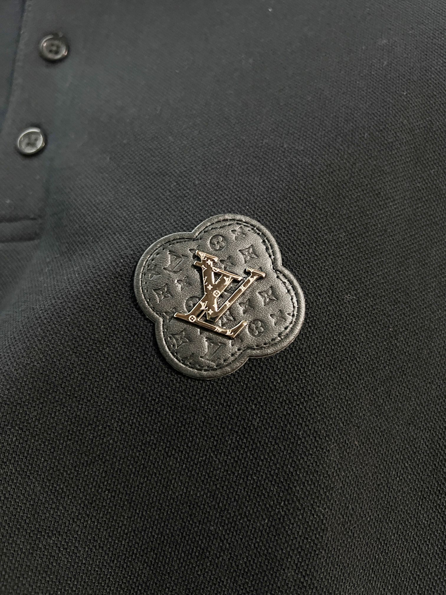 LOUIS VUITTON Collar Short Sleeve Polo Shirt Style 1