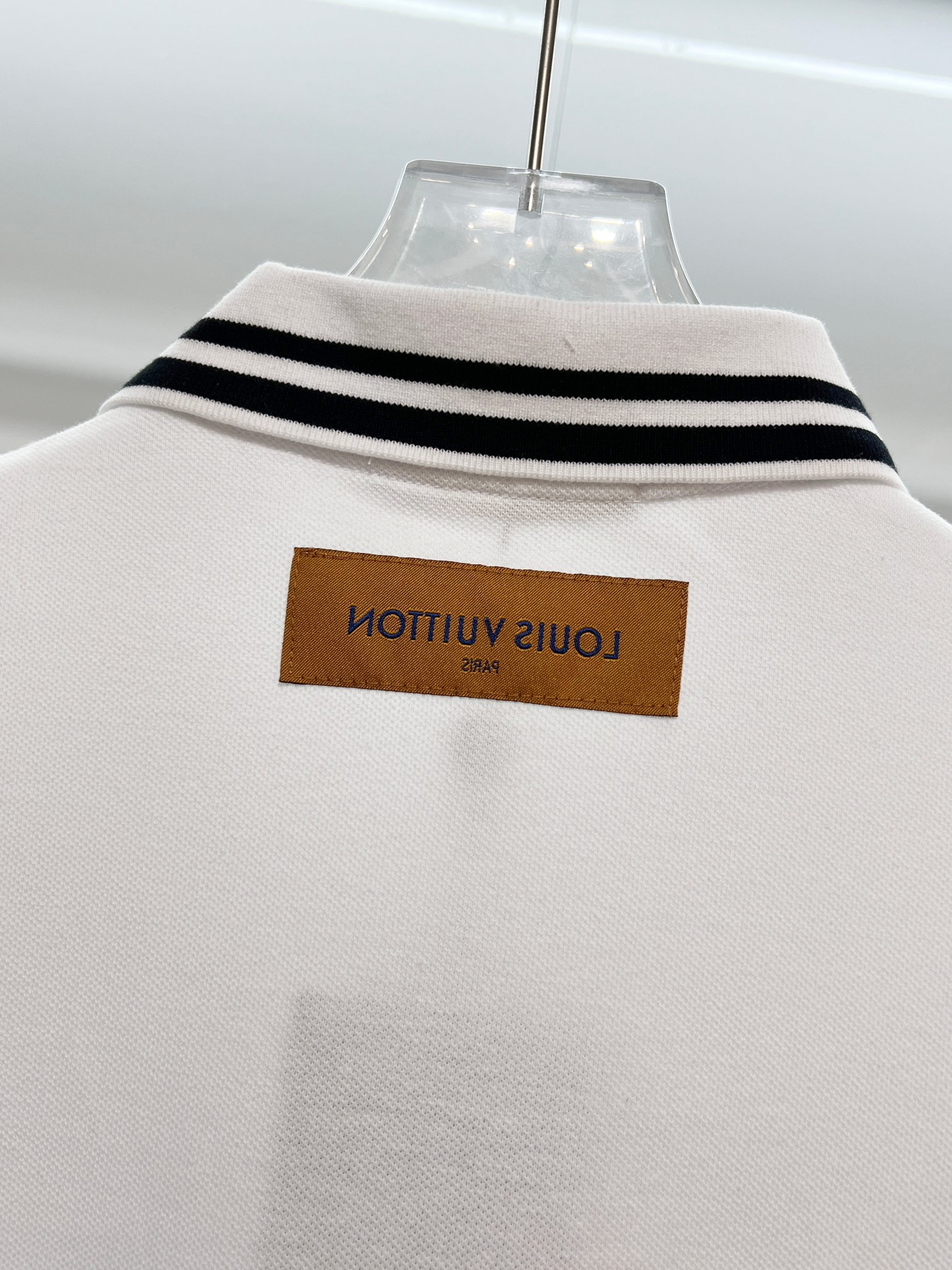 LOUIS VUITTON Collar Short Sleeve Polo Shirt Style 2