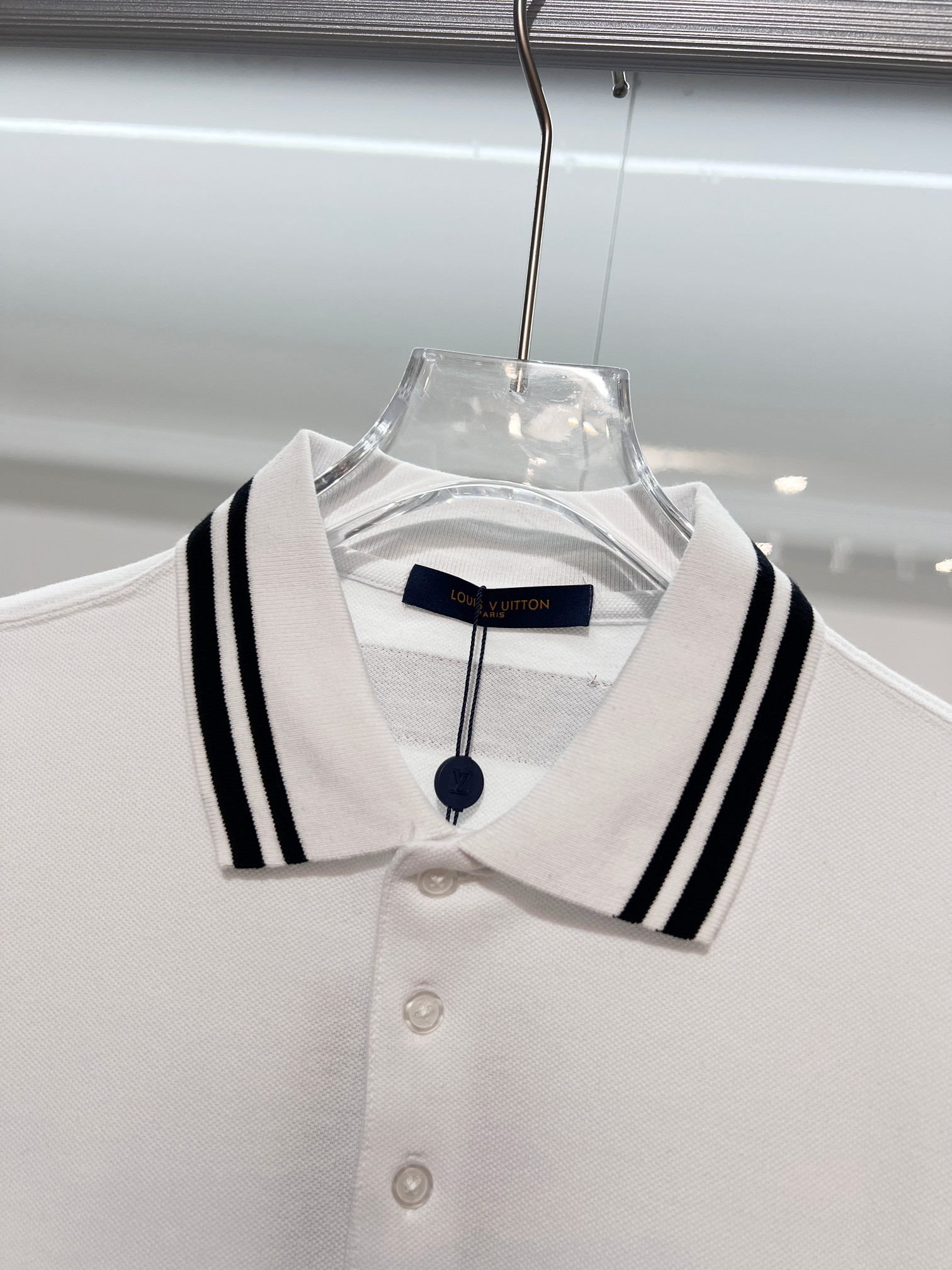 LOUIS VUITTON Collar Short Sleeve Polo Shirt Style 2