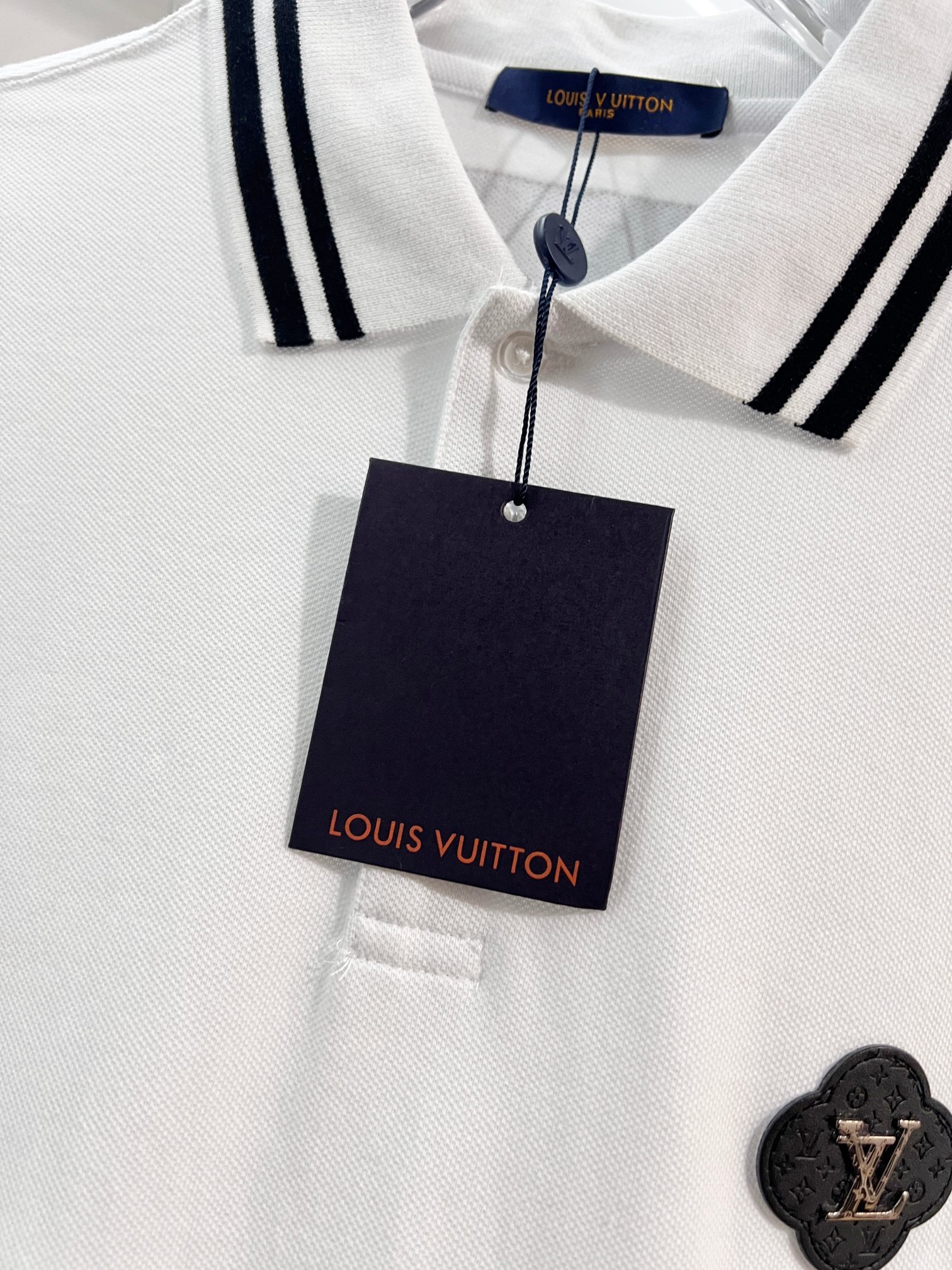 LOUIS VUITTON Collar Short Sleeve Polo Shirt Style 2