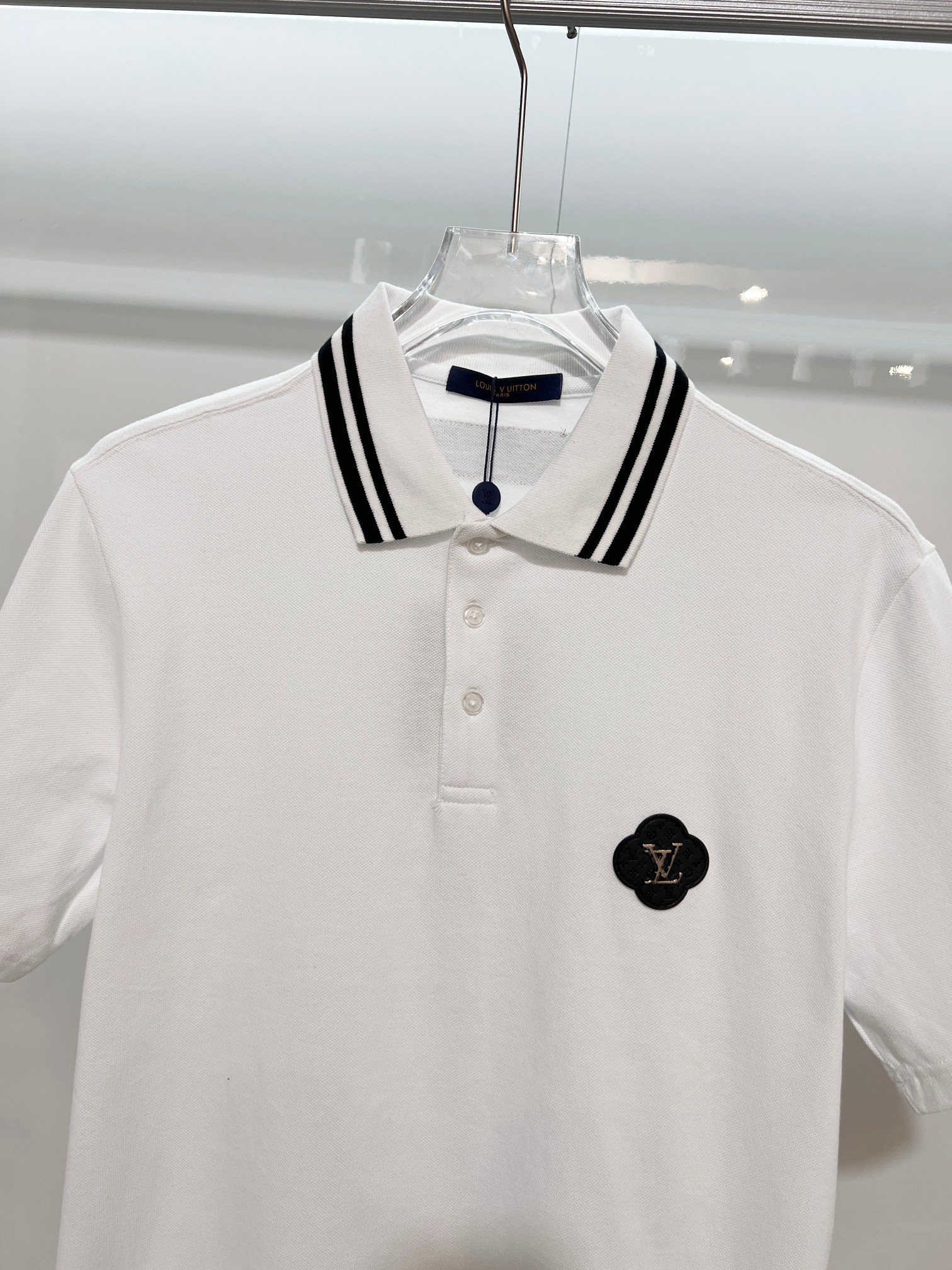 LOUIS VUITTON Collar Short Sleeve Polo Shirt Style 2