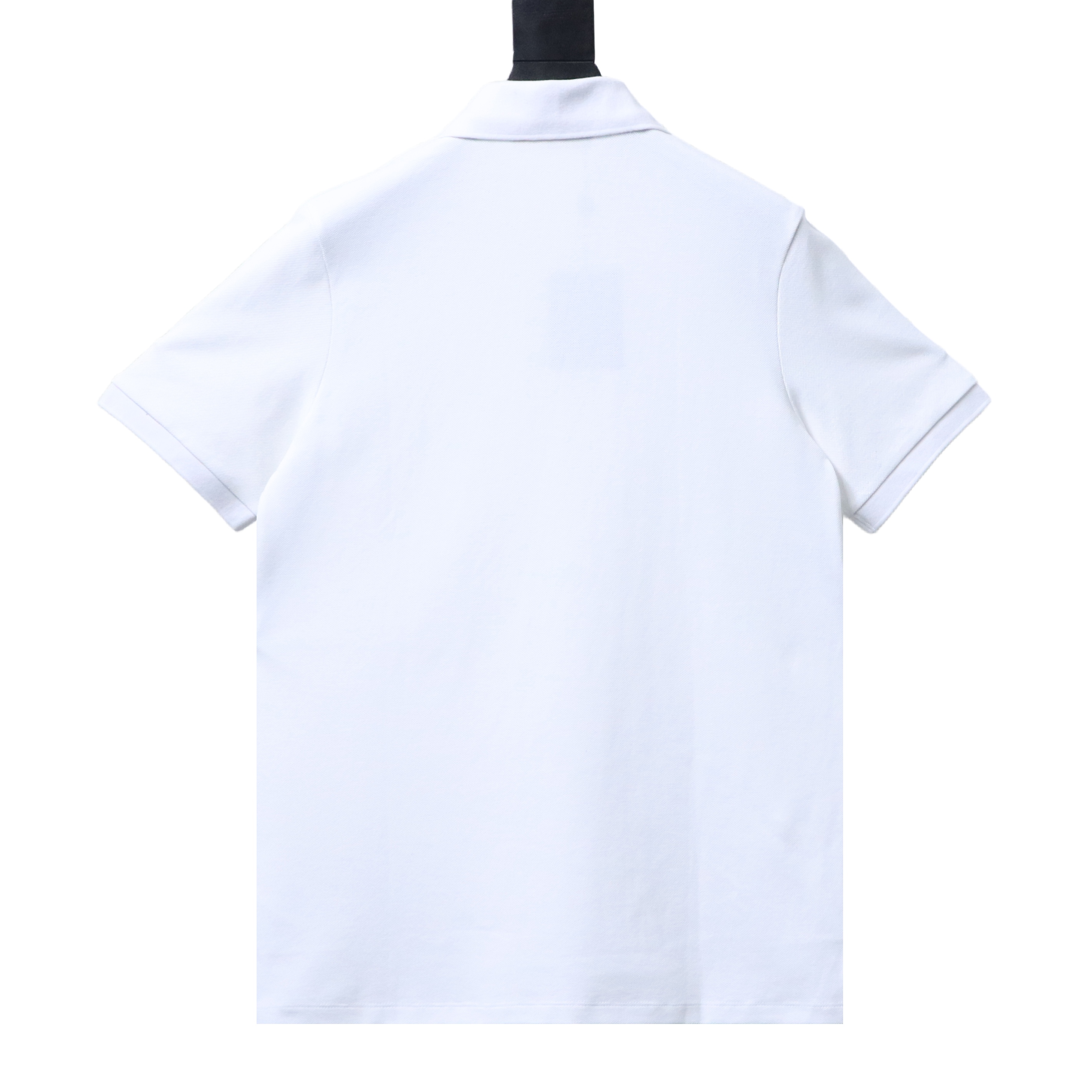 LOUIS VUITTON Embroidery Black Short Sleeve Polo Shirt