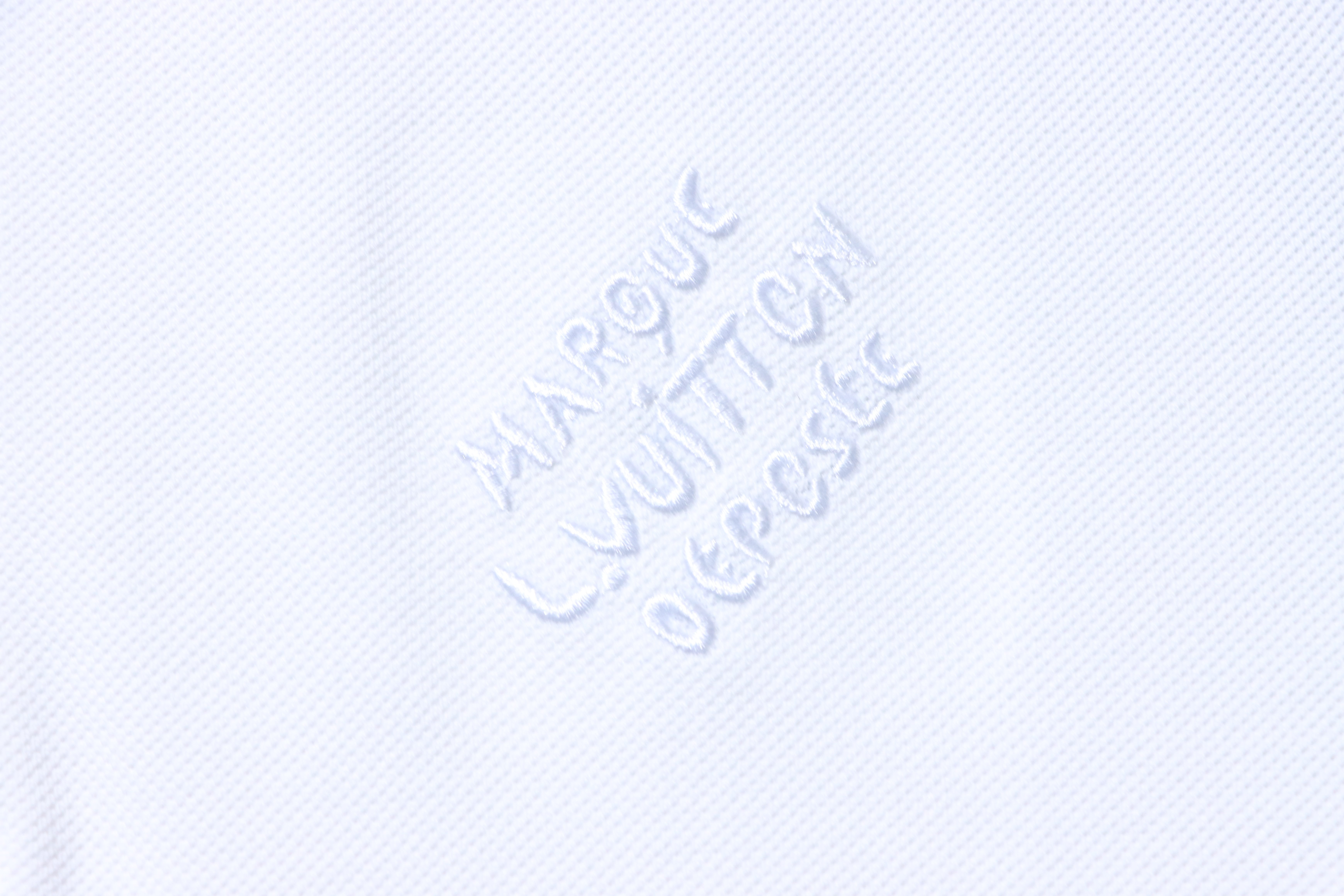 LOUIS VUITTON Embroidery Black Short Sleeve Polo Shirt