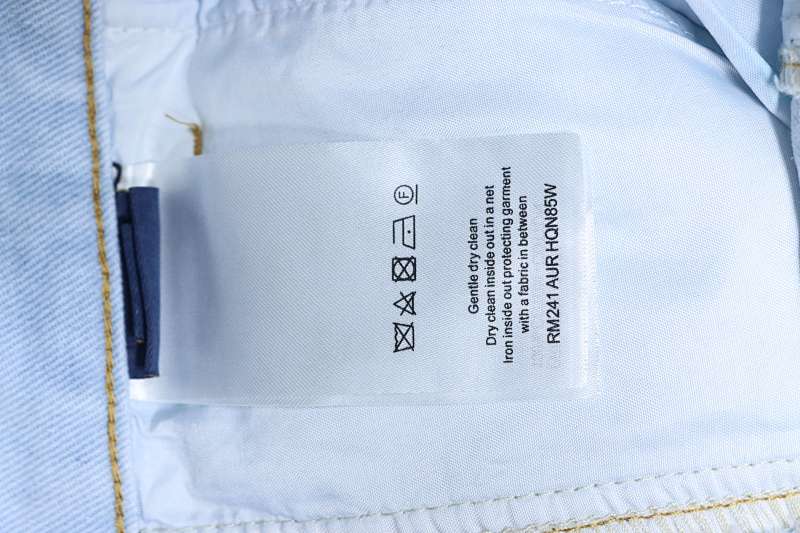 LOUIS VUITTON Embroidery Denim Shorts