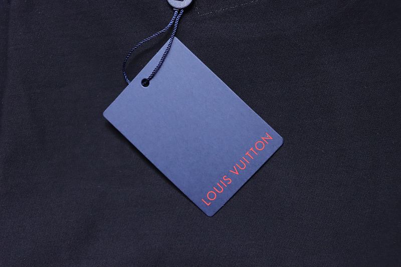 LOUIS VUITTON Embroidery Gradient Short Sleeve T-Shirt