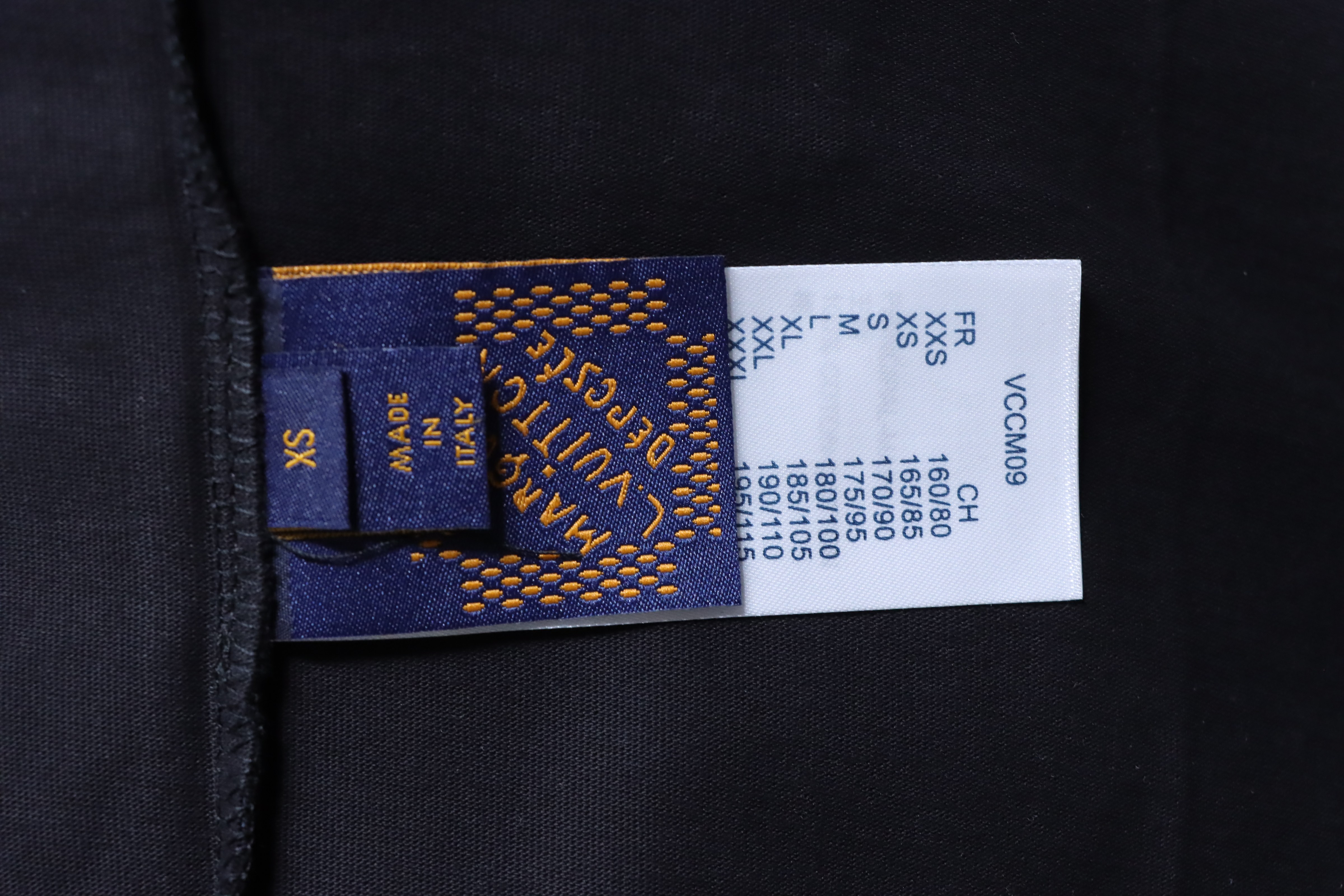 LOUIS VUITTON Embroidery Gradient Short Sleeve T-Shirt