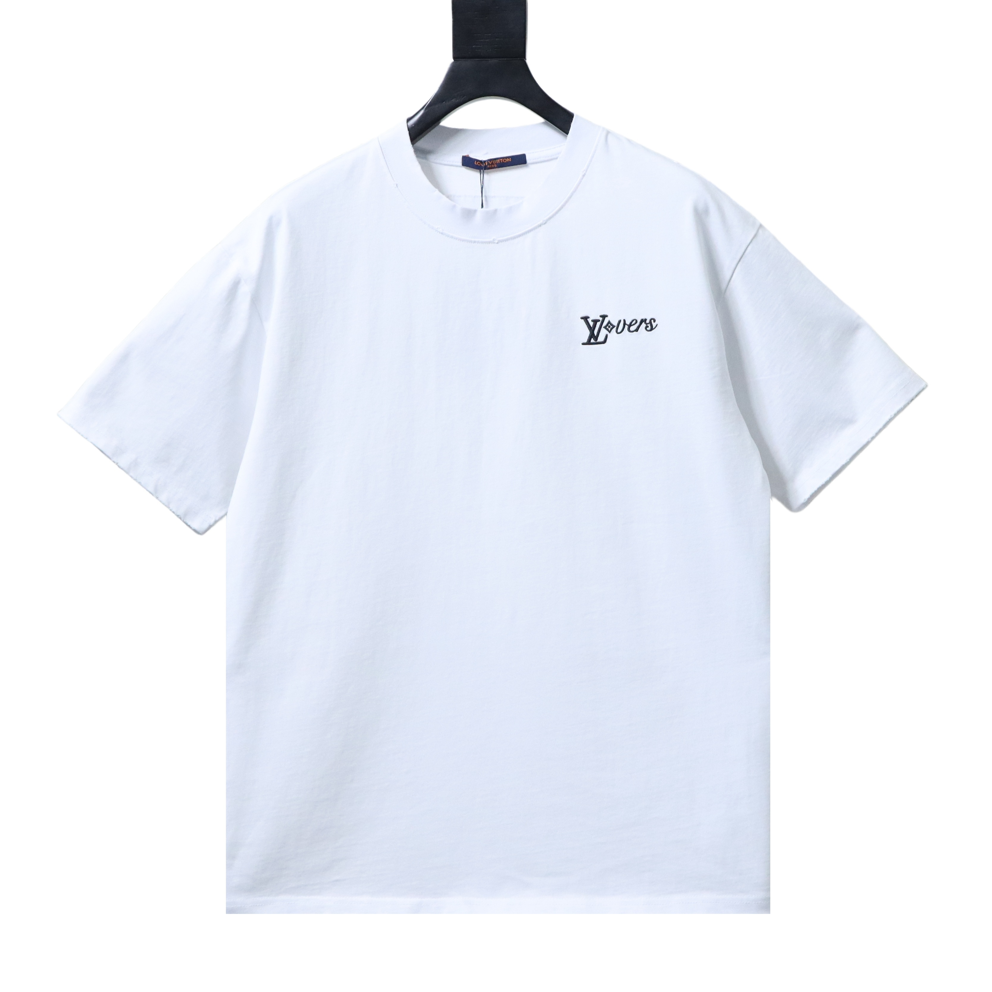 LOUIS VUITTON Embroidery Logo Short Sleeve T-Shirt Style 1