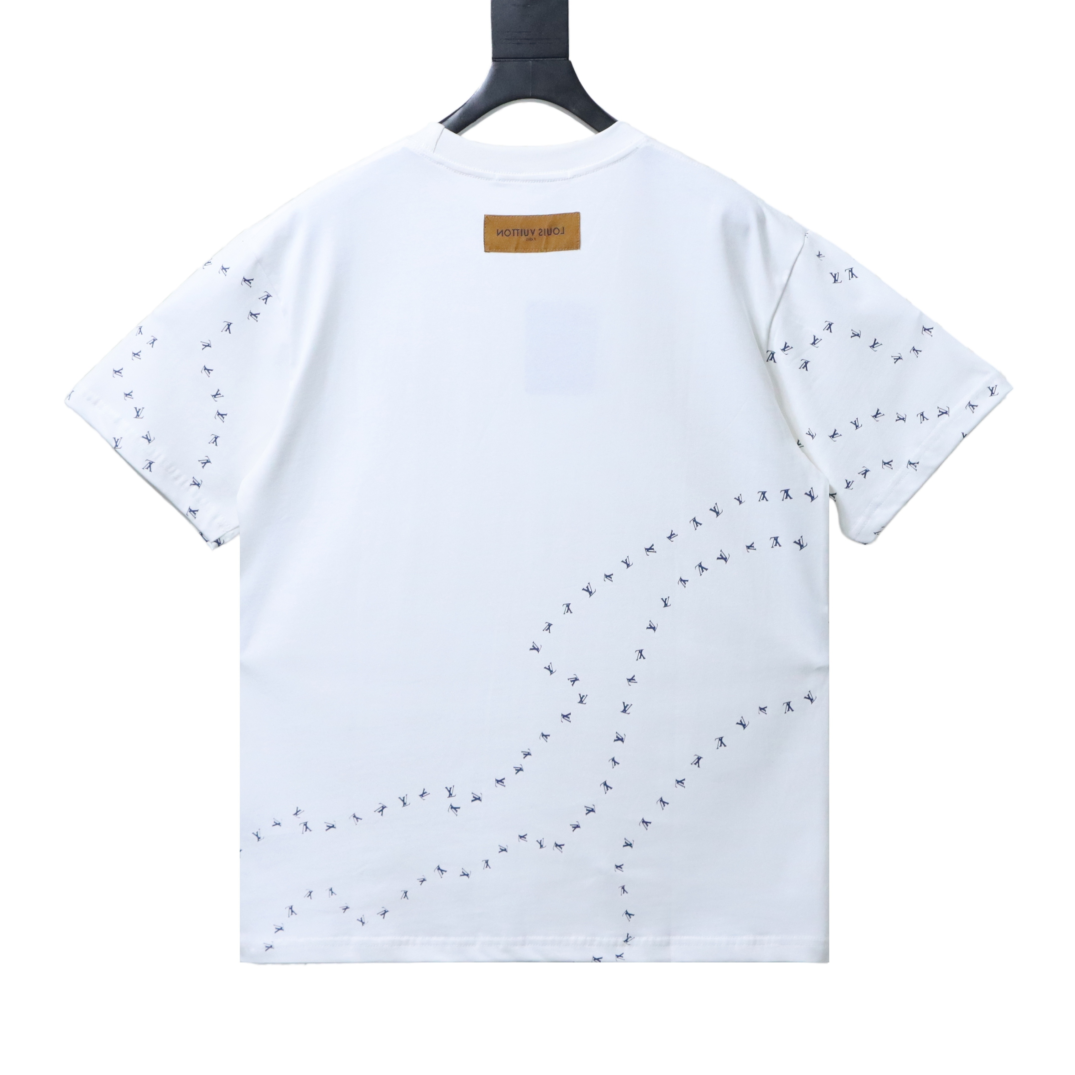 LOUIS VUITTON Embroidery Logo Short Sleeve T-Shirt Style 2